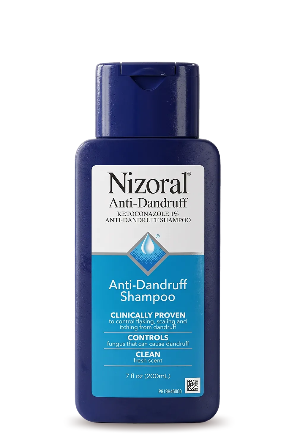 Nizoral anti-dandruff shampoo bottle